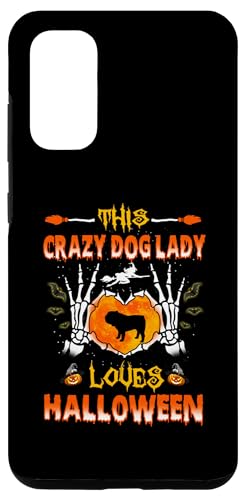 Hülle für Galaxy S20 This Crazy Dog Lady Bulldog Loves Halloween Costume von Crazy Dog Lady Funny Puppy Dog Halloween Costume
