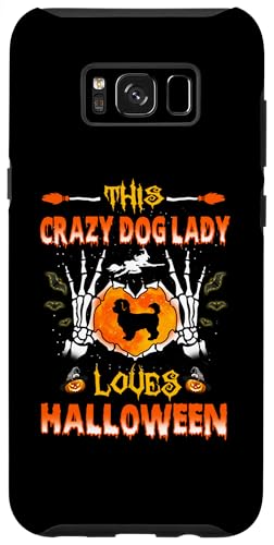 Hülle für Galaxy S8+ This Crazy Dog Lady Maltipoo Loves Halloween Costume von Crazy Dog Lady Funny Puppy Dog Halloween Costume