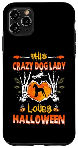 Hülle für iPhone 11 Pro Max This Crazy Dog Lady Welsh Terrier Loves Halloween Costume von Crazy Dog Lady Funny Puppy Dog Halloween Costume