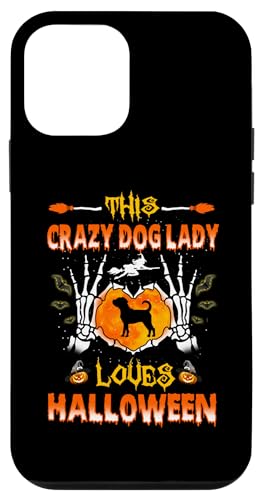 Hülle für iPhone 12 mini Diese verrückte Hundedame Puggle liebt Halloween-Kostüm von Crazy Dog Lady Lustiges Hündchen-Halloween-Kostüm