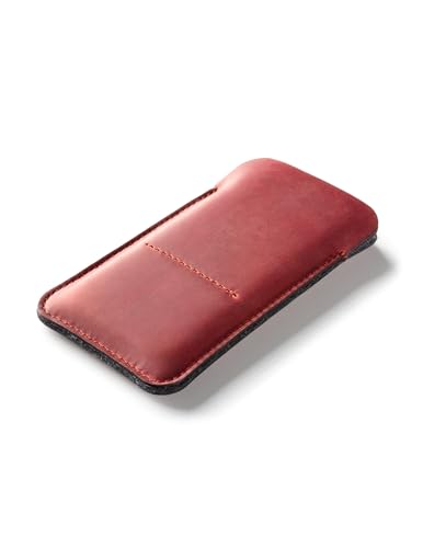 Crazy Horse Craft, Handyhülle für iPhone 16 Pro Max / 16 Plus, Fragola Red, Handytasche, mit Kartenfach, Leder Hülle, Handy Tasche Handysocken Etui Card Phone Case Leather Sleeve Cover, Enlarged von Crazy Horse Craft