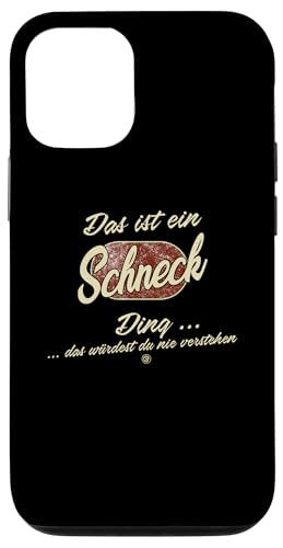 Hülle für iPhone 12/12 Pro Das ist ein Schneck Ding - Lustiges Familie Schneck von Crazy Shirt Factory