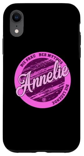 Hülle für iPhone XR Annelie Die Frau der Mythos die Legende Vornamen von Crazy Shirt Factory