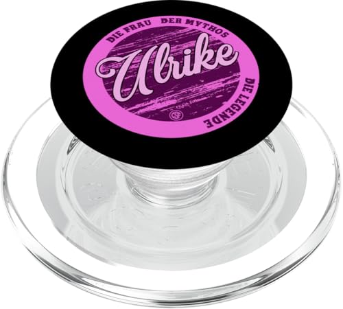 Ulrike Die Frau der Mythos die Legende Vornamen PopSockets PopGrip für MagSafe von Crazy Shirt Factory