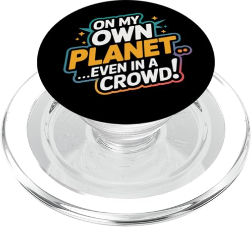 Auf meinem eigenen Planeten... sogar umgeben von Welten! PopSockets PopGrip für MagSafe von CreaStyle-KT