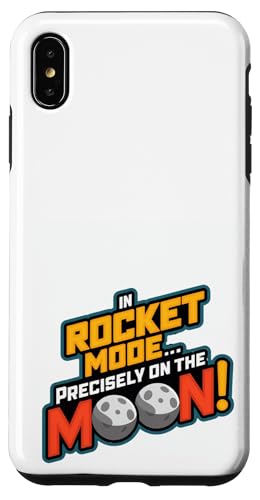 Hülle für iPhone XS Max Im Raketenmodus... genau auf dem Mond von CreaStyle-KT