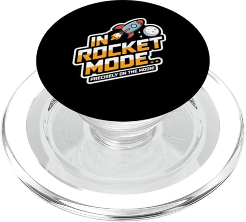 Im Raketenmodus... genau auf dem Mond! PopSockets PopGrip für MagSafe von CreaStyle-KT