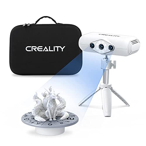 Creality CR Scan Lizard 3D-Scanner, Premium Version 0,05 mm Genauigkeit 10 FPS Scangeschwindigkeit 3D-Scanner für 3D-Druckmodellierung, unterstützt Plattenspieler/Handheld-Modi für Körper von Creality