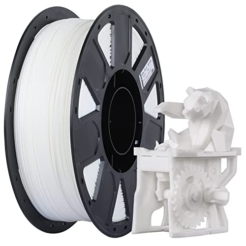 Creality Ender PLA Filament für 3D-Drucker, 1,75mm 3D Druck Filament, 1kg Spule, Ohne Verstopfung und Verformung, Maßgenauigkeit +/- 0,02mm, passend für die meisten FDM 3D Drucker, Weiß von Creality
