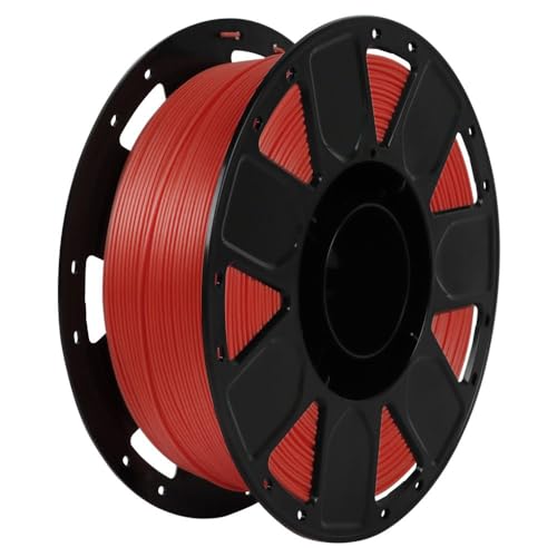 Ender PLA Filament Red, 3D-Kartusche (rot, 1 kg, 1,75 mm, auf Rolle) von Creality