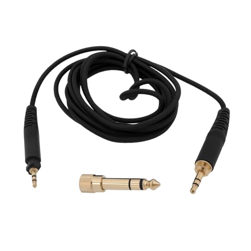 Create idea 1 Stück Audio-Upgrade-Kabel 3,5 Mm auf 2,5 Mm Stecker mit 6,35 Stecker Kompatibel mit Shure SRH940 SRH840 SRH750 Kompatibel mit Philips SHP8900 SHP9000 Kopfhörern 2 M von Create idea