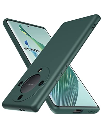 Cresee Hülle für Honor Magic 5 Lite 5G, TPU Case Handyhülle mit [Kamera Schutz] [Weiche Innenschicht] Dünn Schutzhülle Stoßfest Cover für Magic5 Lite, Grün von Cresee