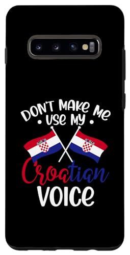 Hülle für Galaxy S10+ Kroatien Flagge Kroatien von Croatian Gifts from Croatia