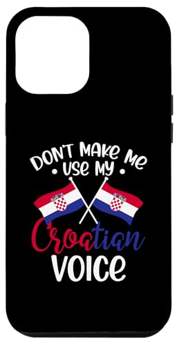 Hülle für iPhone 15 Pro Max Kroatien Flagge Kroatien von Croatian Gifts from Croatia