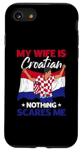 Hülle für iPhone SE (2020) / 7 / 8 Kroatien Flagge Kroatien von Croatian Gifts from Croatia