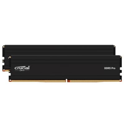 96GB (2x48GB) CRUCIAL Pro DDR5-5600 CL46 UDIMM RAM Speicherkit von Crucial