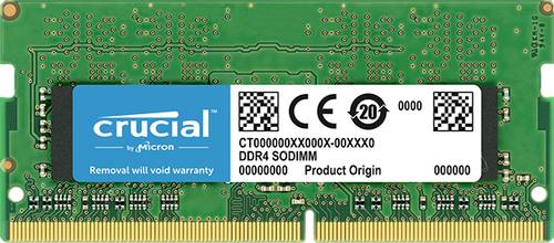 Crucial CT2K4G4SFS8266 Laptop-Arbeitsspeicher Kit DDR4 8GB 2 x 4GB 2666MHz 260pin SO-DIMM CL19 CT2K4 von Crucial