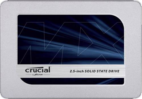 Crucial MX500 500GB Interne SATA SSD 6.35cm (2.5 Zoll) SATA 6 Gb/s Retail CT500MX500SSD1 von Crucial