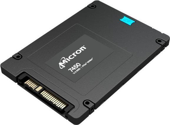 Micron 7450 PRO - SSD - Enterprise - 1920GB - intern - 2,5 (6,4 cm) - U.3 PCIe 4,0 (NVMe) (MTFDKCB1T9TFR-1BC1ZABYY) - Sonderposten von Crucial