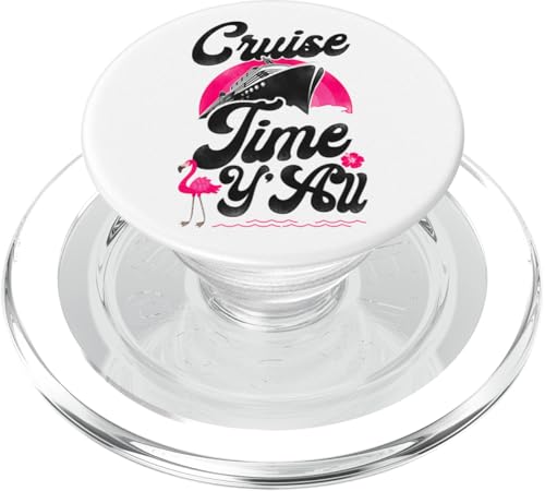 Kreuzfahrtschiff Urlaub Mädchen Vintage Cruise Time Y'All PopSockets PopGrip für MagSafe von Cruise Trip Friends Buddies Vacation Cruising HD0