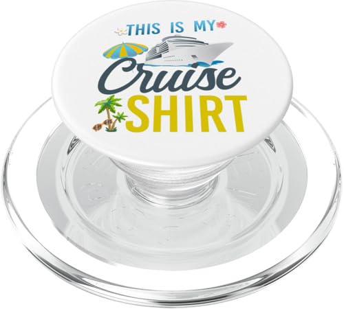 Kreuzfahrturlaub Das ist mein Kreuzfahrt-Shirt PopSockets PopGrip für MagSafe von Cruise Trip Friends Buddies Vacation Cruising HD0