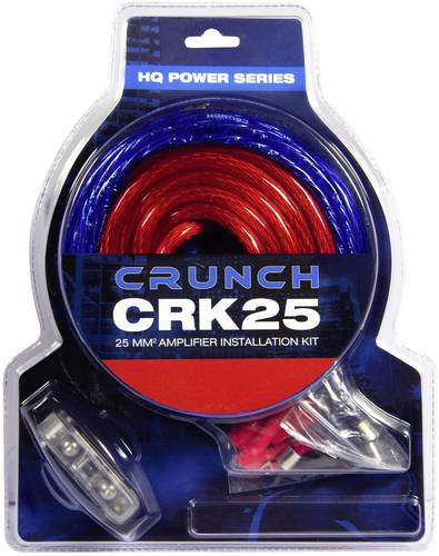Crunch CRK25 Car HiFi Endstufen-Anschluss-Set 25mm² von Crunch