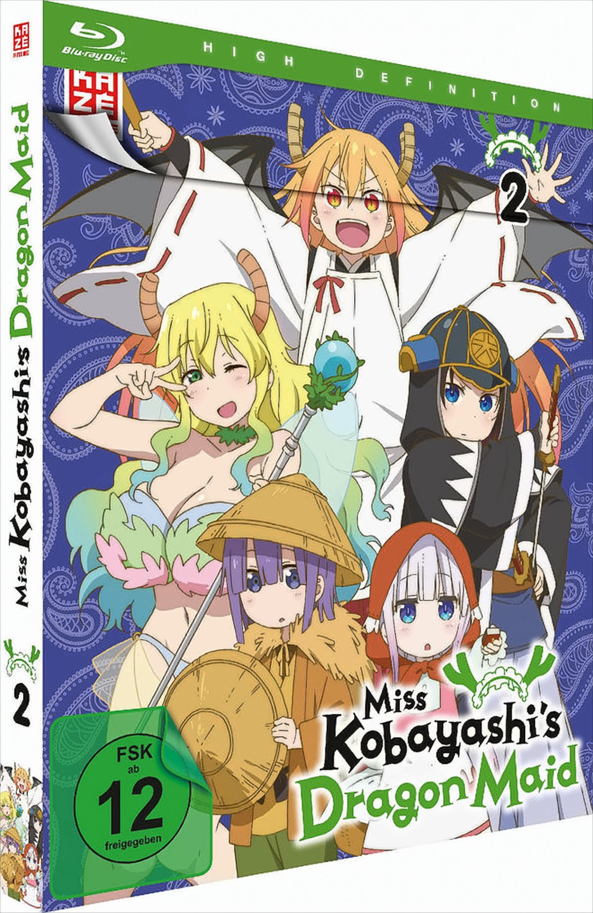 Miss Kobayashi's Dragon Maid Vol. 2 Blu-ray von Crunchyroll SA