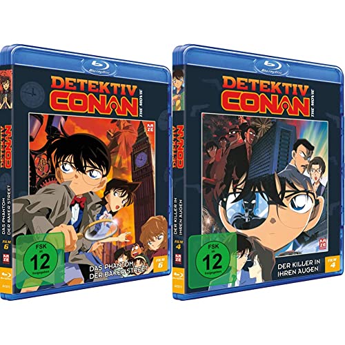 Detektiv Conan: Das Phantom der Baker Street - 6.Film - [Blu-ray] & Detektiv Conan: Der Killer in ihren Augen - 4.Film - [Blu-ray] von Crunchyroll