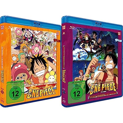 One Piece: Baron Omatsumi und die geheimnisvolle Insel - 6. Film - [Blu-ray] & One Piece: Schloss Karakuris Metall-Soldaten - 7. Film - [Blu-ray] von Crunchyroll