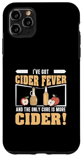 Hülle für iPhone 11 Pro Max Ich habe Apfelwein-Fieber und das einzige Heilmittel ist More Cider Vintage von Crushed Apple Barrel Bloom