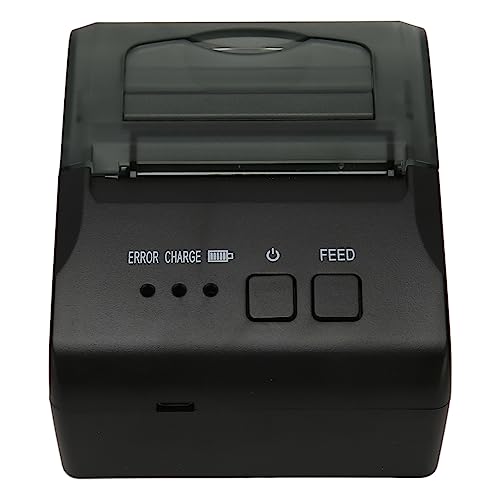 Cryfokt 58-Mm-Thermodrucker mit 90 Mm Druckgeschwindigkeit, USB-Schnittstelle, Etikettendrucker, Etikettendrucker, Geeignet für Büro, Restaurant, Logistik, für Win 9 2000 2003 7 XP 8 10 von Cryfokt