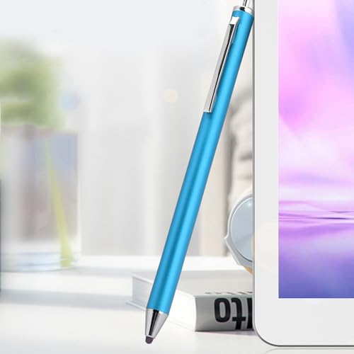 Stylus, Digitalstift aus Aluminiumlegierung, Kompakter Tragbarer Digitalstift für Smart-Smartphones und Mobiltelefone für Tablet-Touchscreens (Blue) von Cryfokt