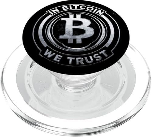 Bitcoin BTC Krypto HODL PopSockets PopGrip für MagSafe von Crypto Apparel Cryptocurrency Clothing Ajeli