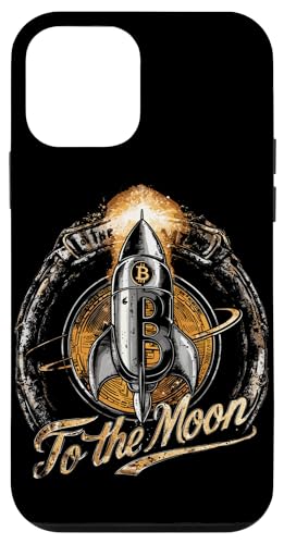 Von Bitcoin zum Mond BTC Crypto HODL Hülle für iPhone 12 mini von Crypto Apparel Cryptocurrency Clothing Ajeli