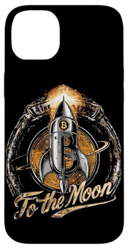 Von Bitcoin zum Mond BTC Crypto HODL Hülle für iPhone 14 Plus von Crypto Apparel Cryptocurrency Clothing Ajeli