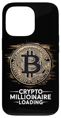 Bitcoin BTC Crypto Millionaire lädt HODL Hülle für iPhone 13 Pro von Crypto Apparel Cryptocurrency Clothing