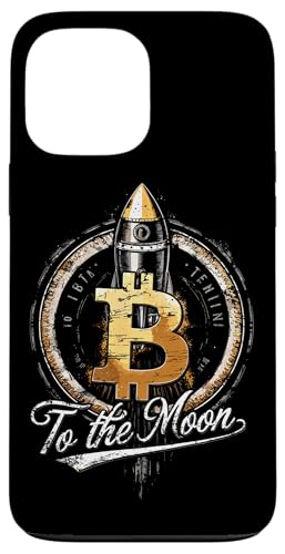 Von Bitcoin zum Mond BTC Crypto HODL Hülle für iPhone 13 Pro Max von Crypto Apparel Cryptocurrency Clothing