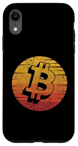 Hülle für iPhone XR Retro Blockchain Crypto Kryptowährung Crypto Trader Bitcoin von Crypto Blockchain Bitcoin Crypto Trader Geschenke