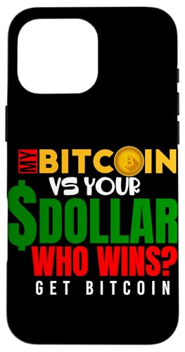 Hülle für iPhone 16 Pro Max Krypto - Kryptowährung - Bitcoin von Crypto Cryptocurrency Gifts Apparel & Accessories