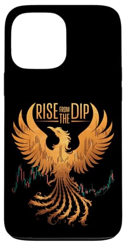 Trader Phoenix steigt aus dem Dip Candlestick-Chart auf Hülle für iPhone 13 Pro Max von Crypto Day Trading Stock Market Investor Tees