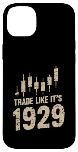 Vintage Trade Like It's 1929 Kerzenständer Wall Street Trader Hülle für iPhone 14 Plus von Crypto Day Trading Stock Market Investor Tees