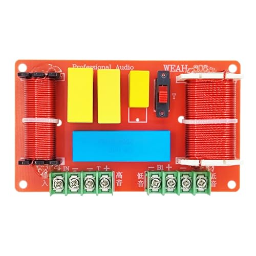 250-W Lautsprecher Frequenzteiler 3-Wege-1-Höhen-2-Bass Einheit Lautsprecher Frequenzweichen Filter Frequenzverteilermodul von Csnbfiop