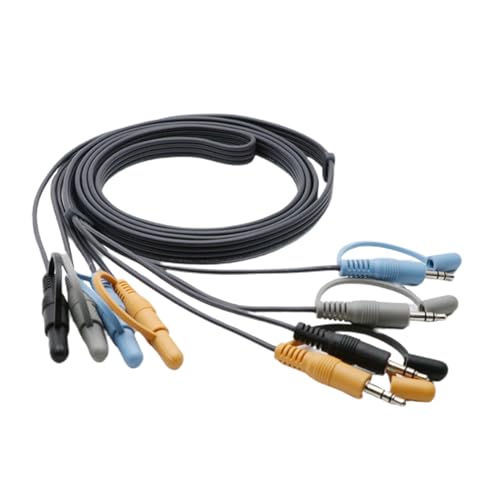 Csnbfiop 1 8 M/5 9 Ft Zuverlässiges 3-poliges Audional Kabel 3 5 Mm Stecker Auf 3 5 Mm Stecker Kabel Für Kopfhörer Tablets MP3-Player Und Mehr von Csnbfiop