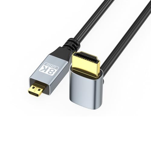 Csnbfiop Flexibles 1080p 8K60Hz Videokabel 6 X 2 3 Mm Video Auf 10 5 X 2 5 Mm Kabelverlängerung Für Nahtlose Verbindung Auf Kleinem Raum von Csnbfiop