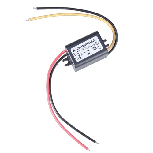 Csnbfiop Spannungsregler Stromkabelkonverter 12–24 V Auf 6 V 1 A/2 A/3 A Spannungen Step Down Adapterkabel Für 6 V LED Lichtventilator von Csnbfiop