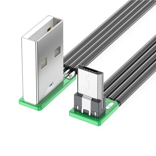 Csnbfiop USB Zu USB 5Pin Netzkabel Up Bend Datenkabel Linie Für LED Licht Lüfter Unterstützung 5V2A Lade 480Mbps Datenübertragungsdraht von Csnbfiop