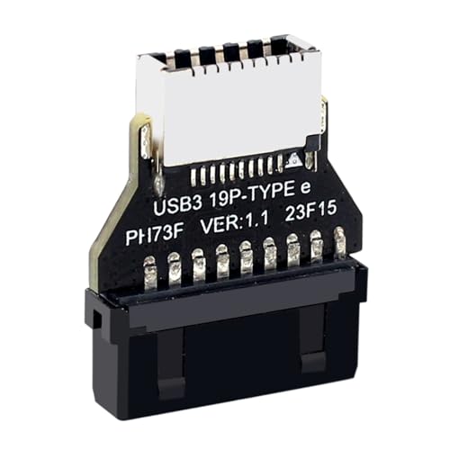 Csnbfiop USB3.0 19pin Zu Typ E TypeC 90-Grad Konverter Adapter Für Computer Mainboard Und Erweiterungskarte von Csnbfiop