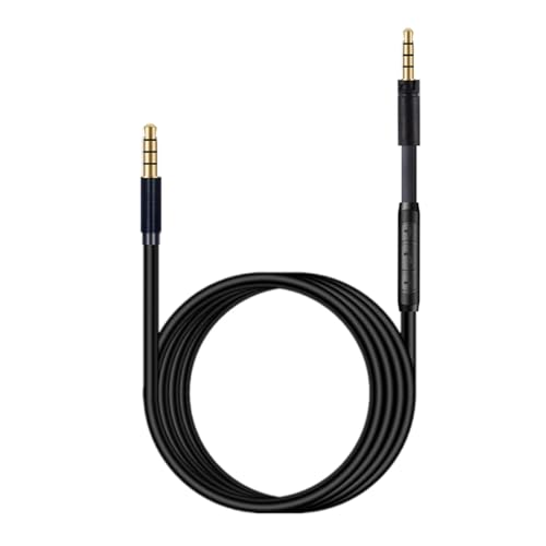 Flexibles Kopfhörerkabel Mit Inline Mikrofonen 3 5-mm Kabel Für On Ear 1/2/3 Kopfhörerkabel Zum Musikhören von Csnbfiop