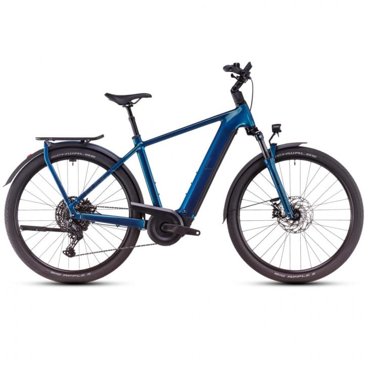 Cube Kathmandu Hybrid EX electricblue´n´chrome 2025 - RH 62 cm von Cube