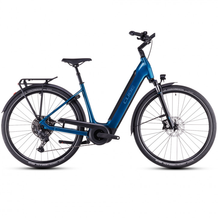 Cube Supreme Hybrid Pro 625 electricblue´n´blue 2025 Easy Entry - RH 58 cm von Cube